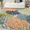 image:imageNourison Home Aloha Natural 3 x 5 Area Rug  Easy Clean Non Shedding Bed Room Living Room Dining Room Kitchen 3 x 5Multi Color
