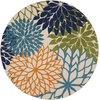 image:imageNourison Home Aloha Natural 3 x 5 Area Rug  Easy Clean Non Shedding Bed Room Living Room Dining Room Kitchen 3 x 5Multi Color