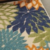 image:imageNourison Home Aloha Natural 3 x 5 Area Rug  Easy Clean Non Shedding Bed Room Living Room Dining Room Kitchen 3 x 5Multi Color