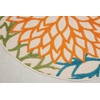 image:imageNourison Home Aloha Natural 3 x 5 Area Rug  Easy Clean Non Shedding Bed Room Living Room Dining Room Kitchen 3 x 5Multi Color