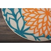 image:imageNourison Home Aloha Natural 3 x 5 Area Rug  Easy Clean Non Shedding Bed Room Living Room Dining Room Kitchen 3 x 5Multi Color
