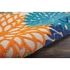 image:imageNourison Home Aloha Natural 3 x 5 Area Rug  Easy Clean Non Shedding Bed Room Living Room Dining Room Kitchen 3 x 5Multi Color