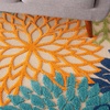 image:imageNourison Home Aloha Natural 3 x 5 Area Rug  Easy Clean Non Shedding Bed Room Living Room Dining Room Kitchen 3 x 5Multi Color