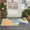 image:imageNourison Home Aloha Natural 3 x 5 Area Rug  Easy Clean Non Shedding Bed Room Living Room Dining Room Kitchen 3 x 5Multi Color