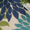 image:imageNourison Home Aloha Natural 3 x 5 Area Rug  Easy Clean Non Shedding Bed Room Living Room Dining Room Kitchen 3 x 5Multi Color