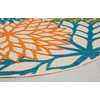 image:imageNourison Home Aloha Natural 3 x 5 Area Rug  Easy Clean Non Shedding Bed Room Living Room Dining Room Kitchen 3 x 5Multi Color