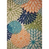 image:imageNourison Home Aloha Natural 3 x 5 Area Rug  Easy Clean Non Shedding Bed Room Living Room Dining Room Kitchen 3 x 5Multi Color