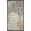 image:imageNourison Home Aloha Natural 3 x 5 Area Rug  Easy Clean Non Shedding Bed Room Living Room Dining Room Kitchen 3 x 5Natural
