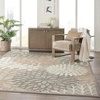 image:imageNourison Home Aloha Natural 3 x 5 Area Rug  Easy Clean Non Shedding Bed Room Living Room Dining Room Kitchen 3 x 5Natural