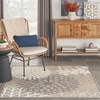 image:imageNourison Home Aloha Natural 3 x 5 Area Rug  Easy Clean Non Shedding Bed Room Living Room Dining Room Kitchen 3 x 5Natural