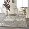 image:imageNourison Home Aloha Natural 3 x 5 Area Rug  Easy Clean Non Shedding Bed Room Living Room Dining Room Kitchen 3 x 5Natural