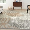 image:imageNourison Home Aloha Natural 3 x 5 Area Rug  Easy Clean Non Shedding Bed Room Living Room Dining Room Kitchen 3 x 5Natural