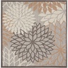 image:imageNourison Home Aloha Natural 3 x 5 Area Rug  Easy Clean Non Shedding Bed Room Living Room Dining Room Kitchen 3 x 5Natural