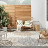image:imageNourison Home Aloha Natural 3 x 5 Area Rug  Easy Clean Non Shedding Bed Room Living Room Dining Room Kitchen 3 x 5Natural
