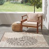 image:imageNourison Home Aloha Natural 3 x 5 Area Rug  Easy Clean Non Shedding Bed Room Living Room Dining Room Kitchen 3 x 5Natural