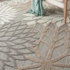image:imageNourison Home Aloha Natural 3 x 5 Area Rug  Easy Clean Non Shedding Bed Room Living Room Dining Room Kitchen 3 x 5Natural