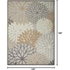 image:imageNourison Home Aloha Natural 3 x 5 Area Rug  Easy Clean Non Shedding Bed Room Living Room Dining Room Kitchen 3 x 5Natural