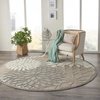 image:imageNourison Home Aloha Natural 3 x 5 Area Rug  Easy Clean Non Shedding Bed Room Living Room Dining Room Kitchen 3 x 5Natural