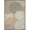 image:imageNourison Home Aloha Natural 3 x 5 Area Rug  Easy Clean Non Shedding Bed Room Living Room Dining Room Kitchen 3 x 5Natural