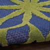 image:imageNourison Home Aloha Natural 3 x 5 Area Rug  Easy Clean Non Shedding Bed Room Living Room Dining Room Kitchen 3 x 5Navy Multicolor