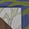 image:imageNourison Home Aloha Natural 3 x 5 Area Rug  Easy Clean Non Shedding Bed Room Living Room Dining Room Kitchen 3 x 5Navy Multicolor