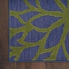 image:imageNourison Home Aloha Natural 3 x 5 Area Rug  Easy Clean Non Shedding Bed Room Living Room Dining Room Kitchen 3 x 5Navy Multicolor