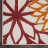 image:imageNourison Home Aloha Natural 3 x 5 Area Rug  Easy Clean Non Shedding Bed Room Living Room Dining Room Kitchen 3 x 5Red Multicolor