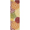 image:imageNourison Home Aloha Natural 3 x 5 Area Rug  Easy Clean Non Shedding Bed Room Living Room Dining Room Kitchen 3 x 5Red Multicolor
