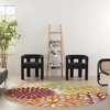image:imageNourison Home Aloha Natural 3 x 5 Area Rug  Easy Clean Non Shedding Bed Room Living Room Dining Room Kitchen 3 x 5Red Multicolor