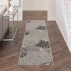 image:imageNourison Home Aloha Natural 3 x 5 Area Rug  Easy Clean Non Shedding Bed Room Living Room Dining Room Kitchen 3 x 5Silver Grey