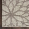 image:imageNourison Home Aloha Natural 3 x 5 Area Rug  Easy Clean Non Shedding Bed Room Living Room Dining Room Kitchen 3 x 5Silver Grey