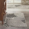 image:imageNourison Home Aloha Natural 3 x 5 Area Rug  Easy Clean Non Shedding Bed Room Living Room Dining Room Kitchen 3 x 5Silver Grey