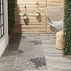 image:imageNourison Home Aloha Natural 3 x 5 Area Rug  Easy Clean Non Shedding Bed Room Living Room Dining Room Kitchen 3 x 5Silver Grey