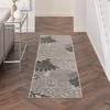 image:imageNourison Home Aloha Natural 3 x 5 Area Rug  Easy Clean Non Shedding Bed Room Living Room Dining Room Kitchen 3 x 5Silver Grey
