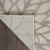 image:imageNourison Home Aloha Natural 3 x 5 Area Rug  Easy Clean Non Shedding Bed Room Living Room Dining Room Kitchen 3 x 5Silver Grey