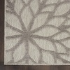 image:imageNourison Home Aloha Natural 3 x 5 Area Rug  Easy Clean Non Shedding Bed Room Living Room Dining Room Kitchen 3 x 5Silver Grey