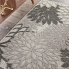 image:imageNourison Home Aloha Natural 3 x 5 Area Rug  Easy Clean Non Shedding Bed Room Living Room Dining Room Kitchen 3 x 5Silver Grey