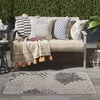 image:imageNourison Home Aloha Natural 3 x 5 Area Rug  Easy Clean Non Shedding Bed Room Living Room Dining Room Kitchen 3 x 5Silver Grey