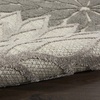 image:imageNourison Home Aloha Natural 3 x 5 Area Rug  Easy Clean Non Shedding Bed Room Living Room Dining Room Kitchen 3 x 5Silver Grey