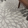 image:imageNourison Home Aloha Natural 3 x 5 Area Rug  Easy Clean Non Shedding Bed Room Living Room Dining Room Kitchen 3 x 5Silver Grey