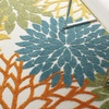 image:imageNourison Home Aloha Natural 3 x 5 Area Rug  Easy Clean Non Shedding Bed Room Living Room Dining Room Kitchen 3 x 5Turquoise Multicolor