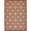 image:imageNourison Home Aloha Navy 36 x 56 Area Rug  Easy Clean Non Shedding Bed Room Living Room Dining Room Kitchen 4 x 6Red