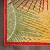 image:imageNourison Home Aloha Navy 710 x 910 Area Rug  Easy Clean Non Shedding Bed Room Living Room Dining Room Kitchen 8 x 10Multi Color
