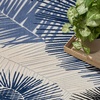 image:imageNourison Home Aloha Navy 710 x 910 Area Rug  Easy Clean Non Shedding Bed Room Living Room Dining Room Kitchen 8 x 10Navy