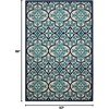 image:imageNourison Home Aloha Navy 96 x 13 Area Rug  Easy Clean Non Shedding Bed Room Living Room Dining Room Kitchen 10 x 13Navy