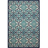image:imageNourison Home Aloha Navy 96 x 13 Area Rug  Easy Clean Non Shedding Bed Room Living Room Dining Room Kitchen 10 x 13Navy