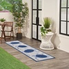 image:imageNourison Home Aloha Teal Multicolor 6 x 9 Area Rug  Easy Clean Non Shedding Bed Room Living Room Dining Room Kitchen 6 x 9Navy Blue