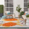 image:imageNourison Home Aloha Teal Multicolor 6 x 9 Area Rug  Easy Clean Non Shedding Bed Room Living Room Dining Room Kitchen 6 x 9Teal Multi