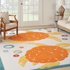 image:imageNourison Home Aloha Teal Multicolor 6 x 9 Area Rug  Easy Clean Non Shedding Bed Room Living Room Dining Room Kitchen 6 x 9Teal Multi
