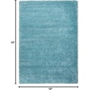 image:imageNourison Home Amore Bone 53 x 75 Area Rug  Easy Clean Non Shedding Bed Room Living Room Dining Room Kitchen 5 x 8Aqua